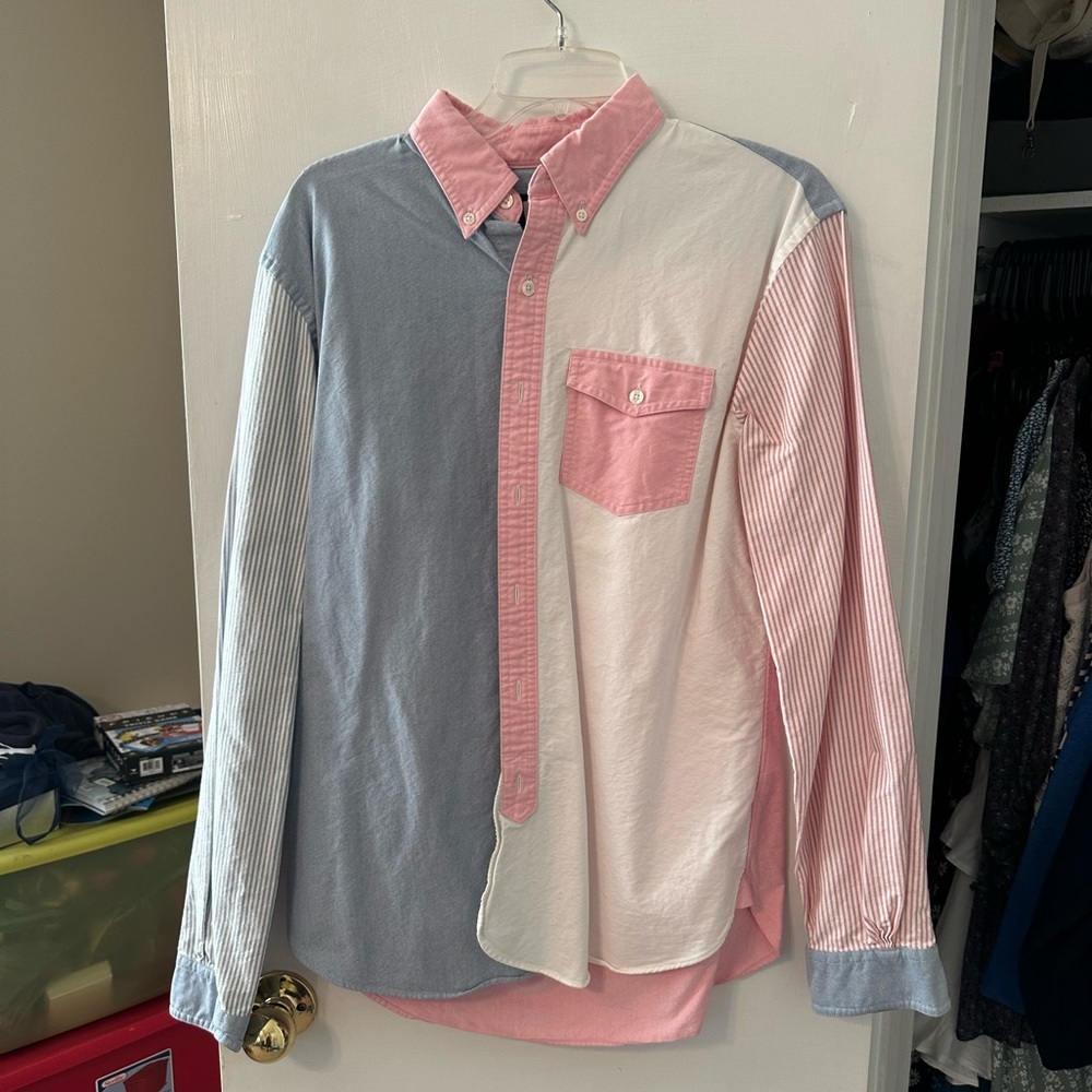 Brooks Brothers Mens Large Button Up Shirt